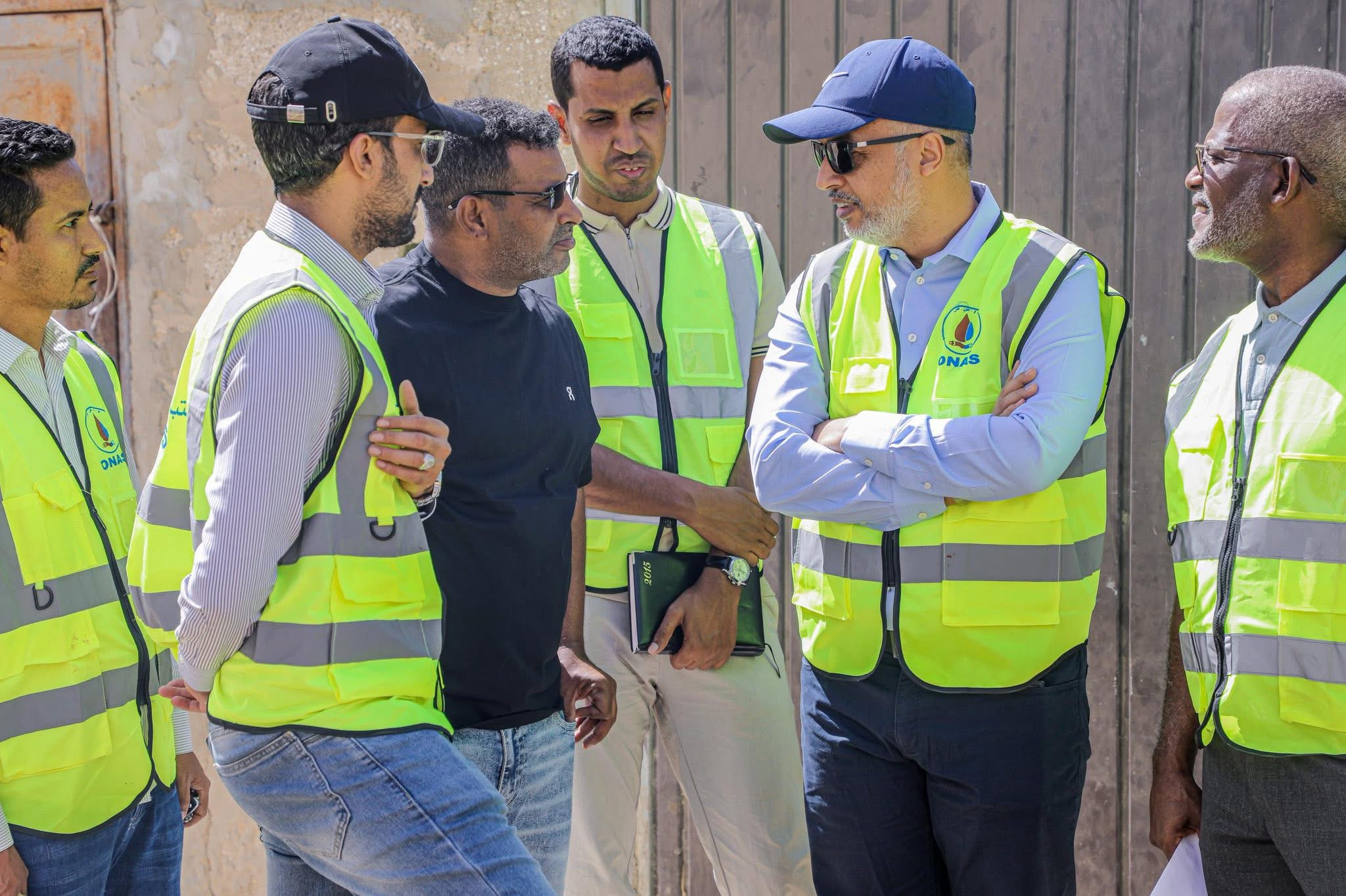 المدير العام يؤدي زيارة لمختلف ورشات توسيع شبكة تصريف مياه الأمطار