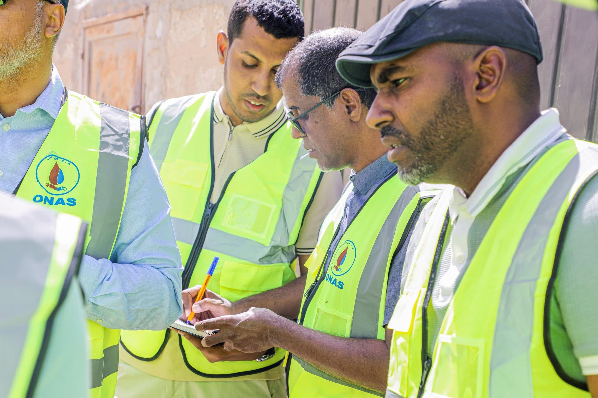 المدير العام يؤدي زيارة لمختلف ورشات توسيع شبكة تصريف مياه الأمطار