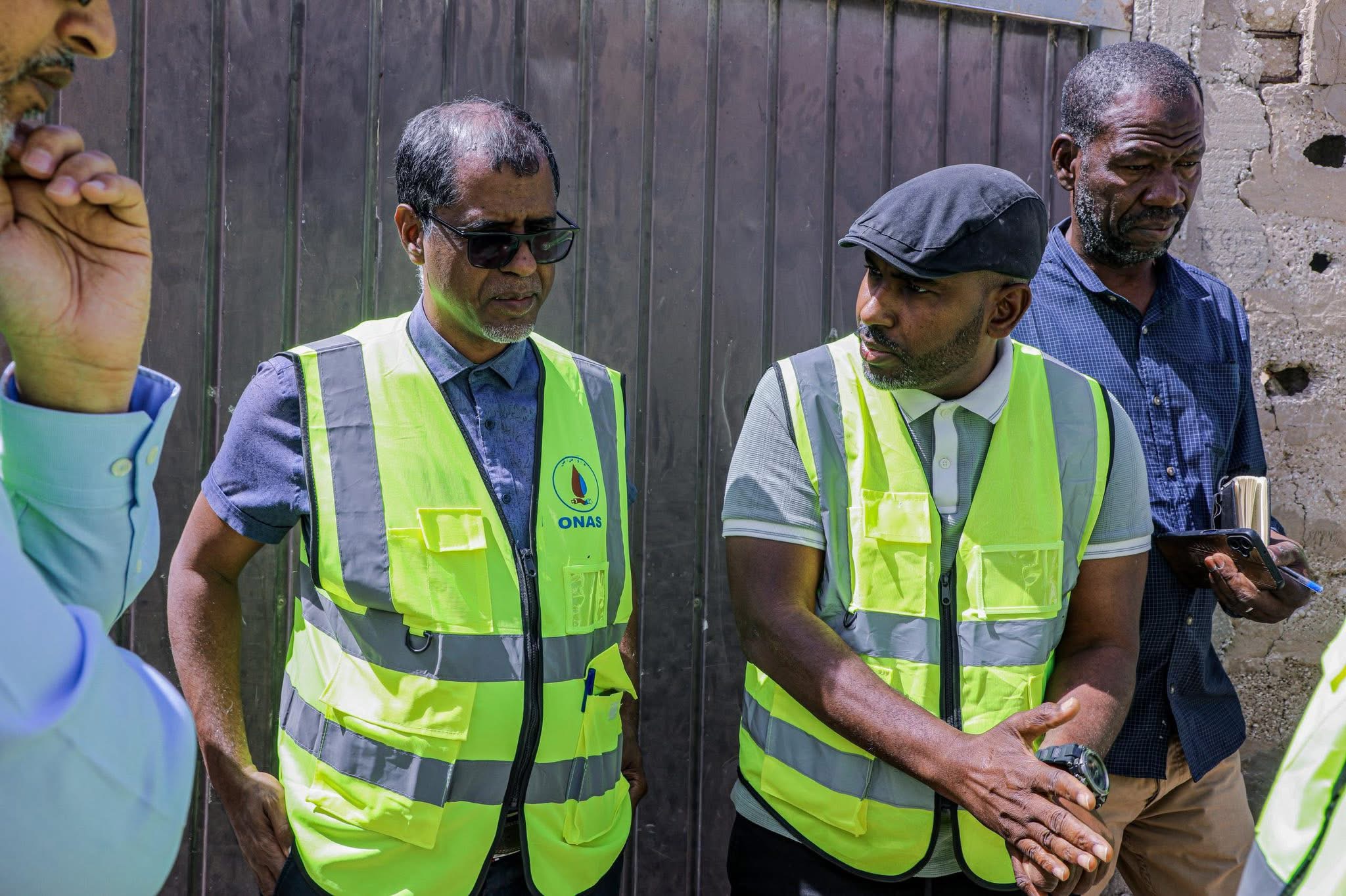 المدير العام يؤدي زيارة لمختلف ورشات توسيع شبكة تصريف مياه الأمطار