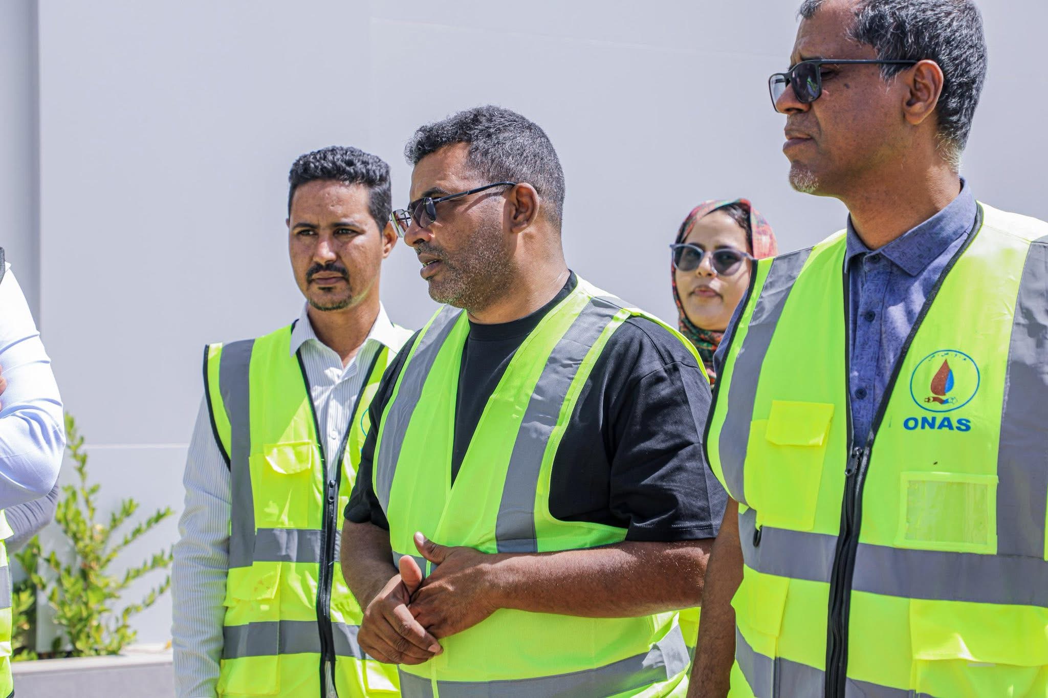 المدير العام يؤدي زيارة لمختلف ورشات توسيع شبكة تصريف مياه الأمطار