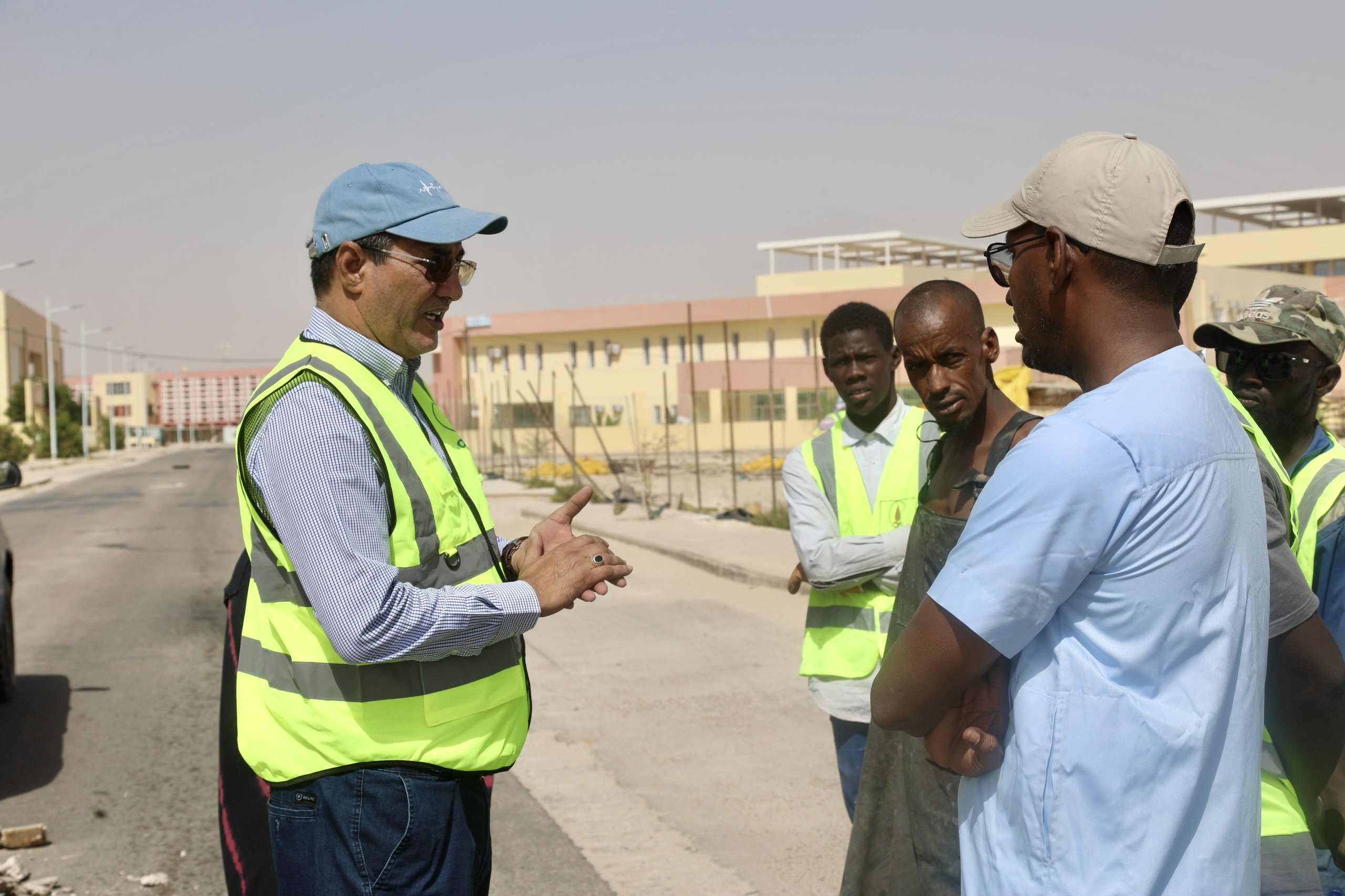 المدير العام للمكتب الوطني للصرف الصحي السيد أحمد زيدان ولد محمد محمود